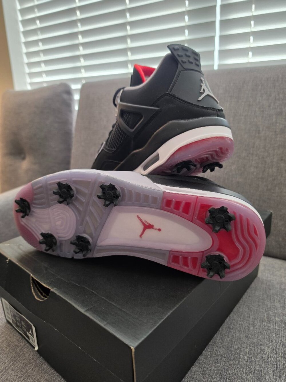 *MINT* Air Jordan IV Retro Golf "Bred"